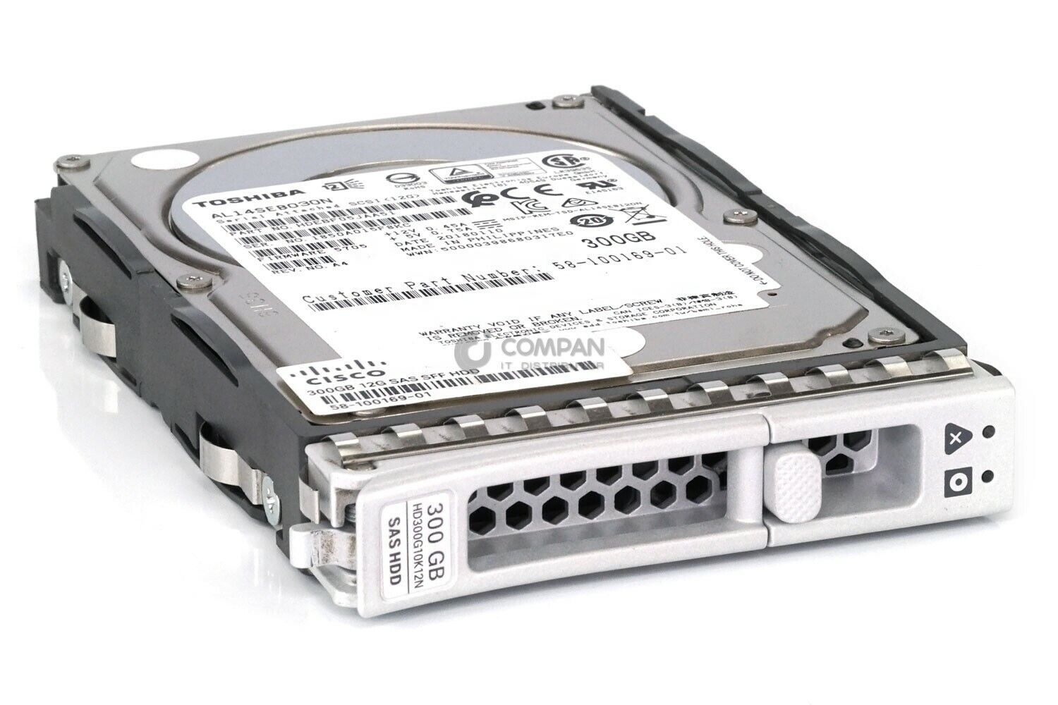 Cisco UCS-HD300G15K12G 300GB 15K 12Gbps 2.5 SFF SAS Hard Drive | With Tray | Seller Refurbished