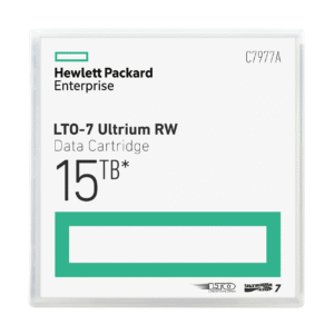 HPE Tape Backup StoreEver LTO-7 Ultrium 15TB | C7977A